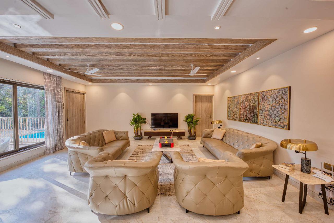 Arlington Bijou Villa - 4 Bedrooms Villa Panchgani - Living Area